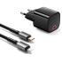 Mcdodo CH-4040 20W Charger With C To Iphone Cable (Black)